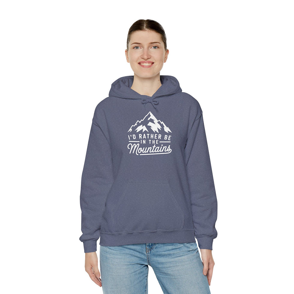 Thumbnail: Travel-Themed Hoodie, Outdoor Sweatshirt for Nature Lovers, Camping, Hiking Gift