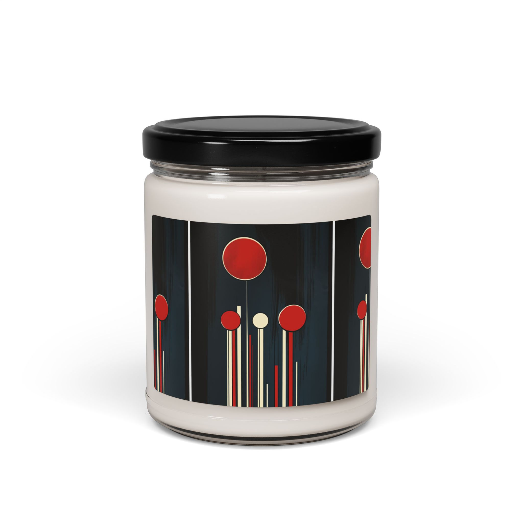 Modern Scented Soy Candle - Cozy Home Decor, Relaxation, Aromatherapy