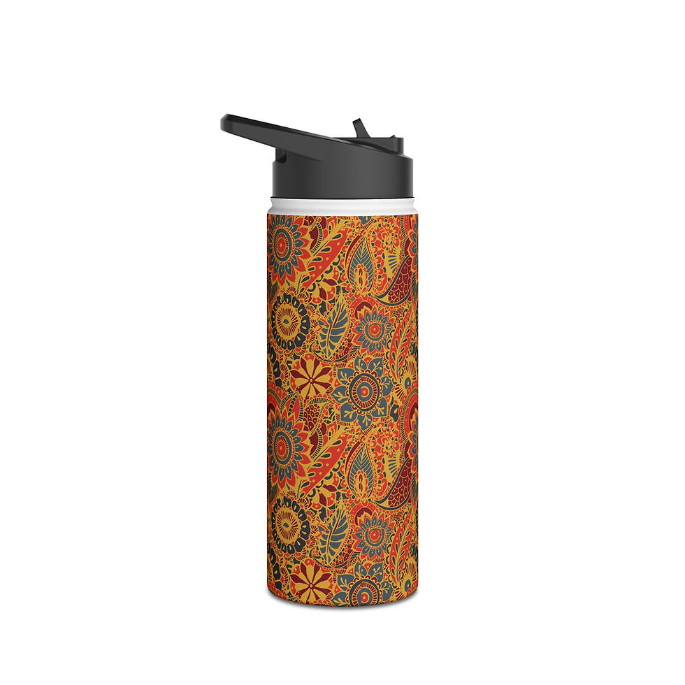 Thumbnail: Beautiful Pattern Water Bottle | Stainless Steel Bottle