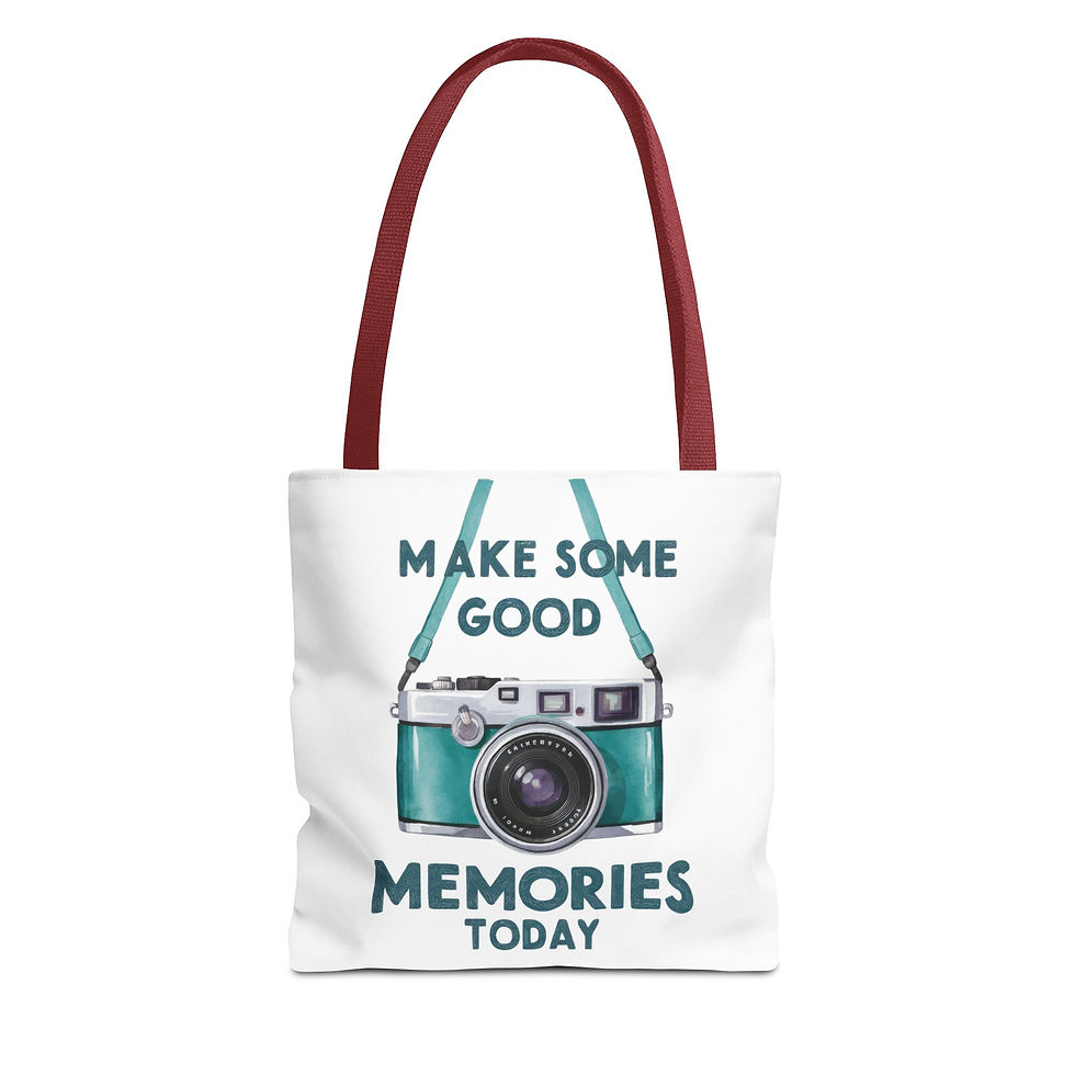 Thumbnail: Tote Bag with Travel Design
