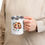 Thumbnail: Travel Mug -  Funny Coffee Tumbler 15oz | Happy Face on Front-Grumppy on Back