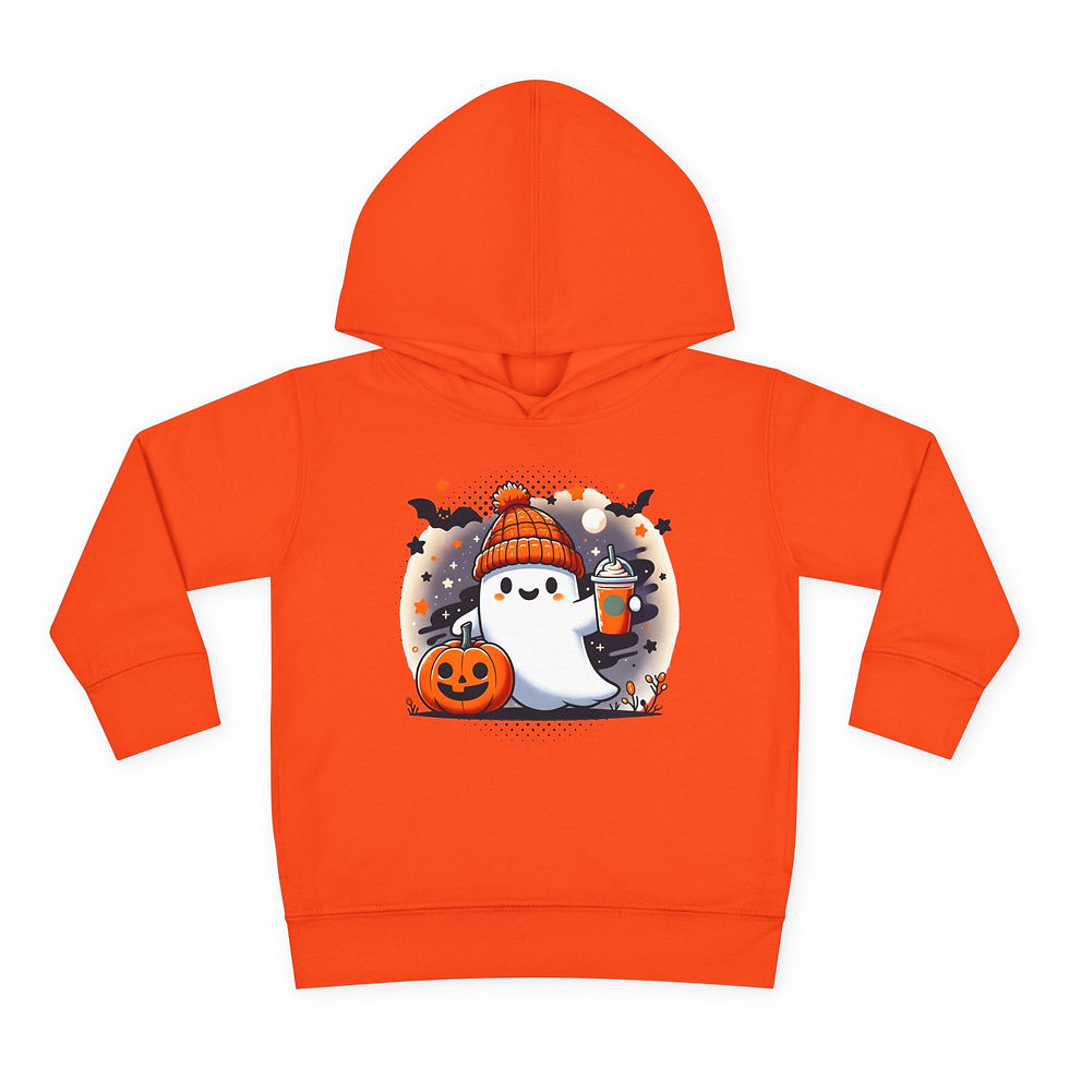 Thumbnail: Ghostly Hoodie: Creepin' it Cozy, Halloween Apparel, 