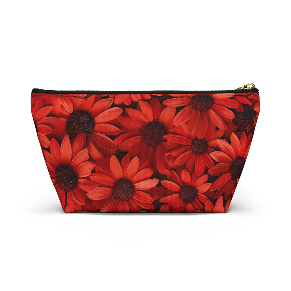 Thumbnail: Floral Accessory Pouch | Cute Makeup Bag, Gift for Her, Travel Toiletry Bag