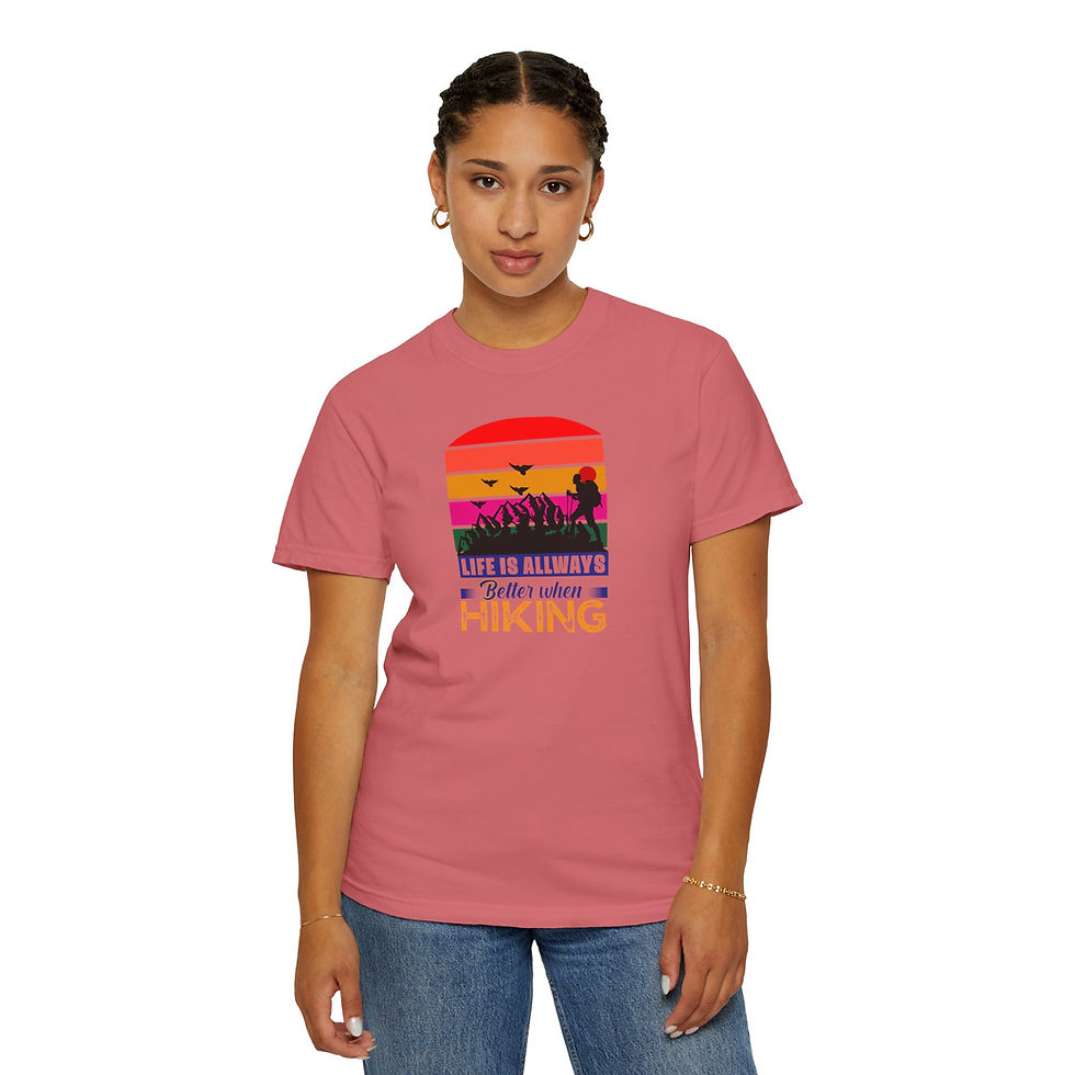 Thumbnail: Adventure Has No Limit Hiking T-Shirt, Unisex Outdoor Shirt, Gift for Hikers