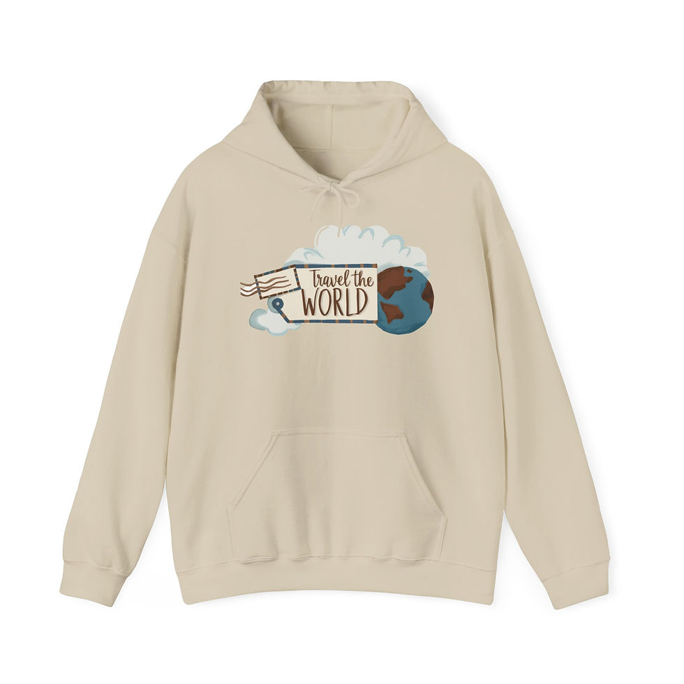 Thumbnail: Travel Themed Sweatshirt for Adventure Lovers
