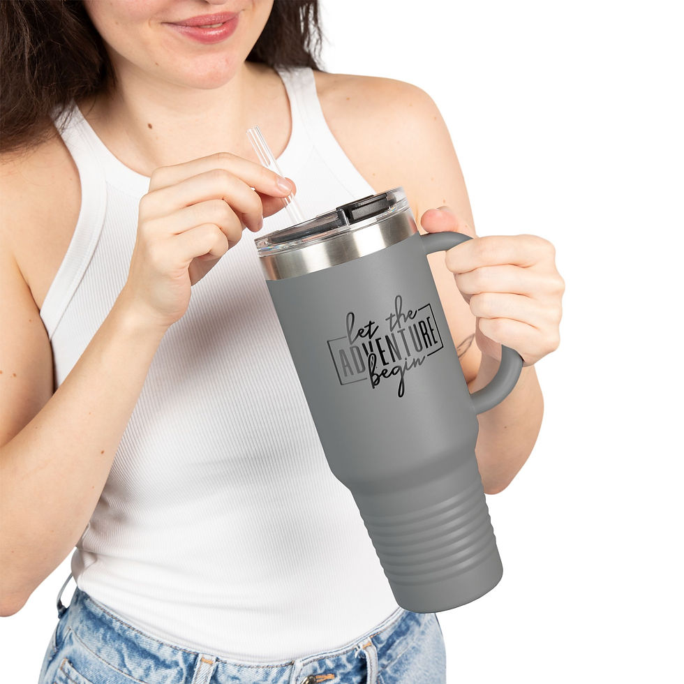 Thumbnail: Insulated Travel Mug, 40oz - Perfect for Adventurers, Coffee Lovers, Road Trips