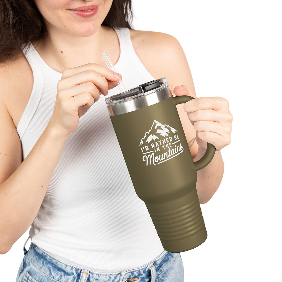Thumbnail: Insulated Travel Mug, 40oz - Perfect for Adventurers, Coffee Lovers, Road Trips