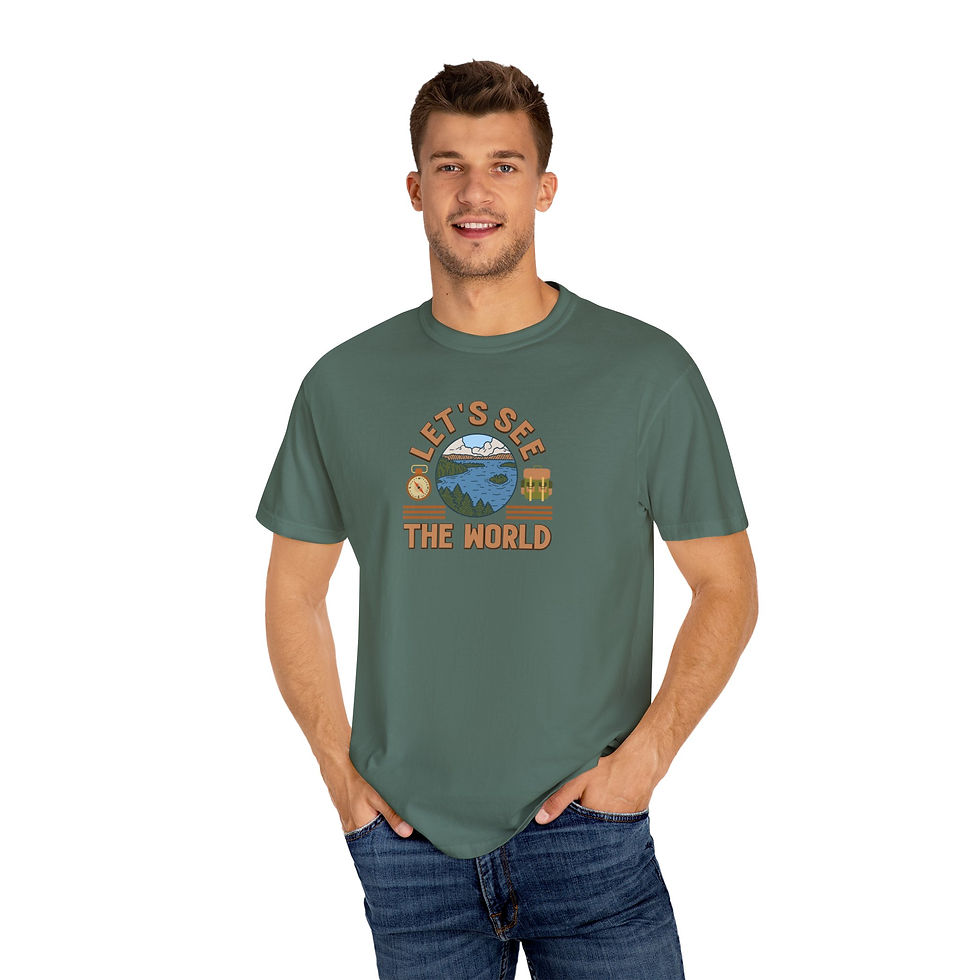 Thumbnail: Travel-Themed T-Shirt/Camping Lovers