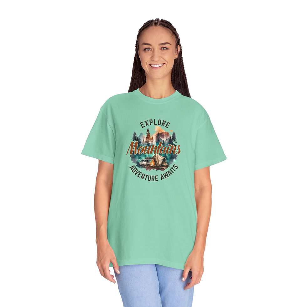 Thumbnail:  Adventure Has No Limit Hiking T-Shirt, Unisex Outdoor Shirt, Gift for Hikers