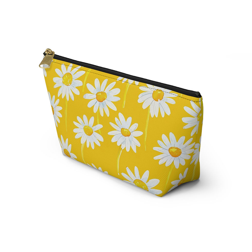 Thumbnail: Floral Accessory Pouch | Cute Makeup Bag, Gift for Her, Travel Toiletry Bag