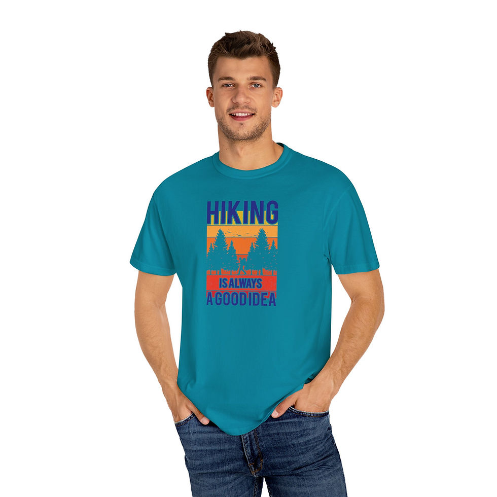 Thumbnail: Adventure Has No Limit Hiking T-Shirt, Unisex Outdoor Shirt, Gift for Hikers