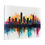 Thumbnail: Urban Skyline Matte Canvas Wall Art, Modern Decor, Gift for City Lovers