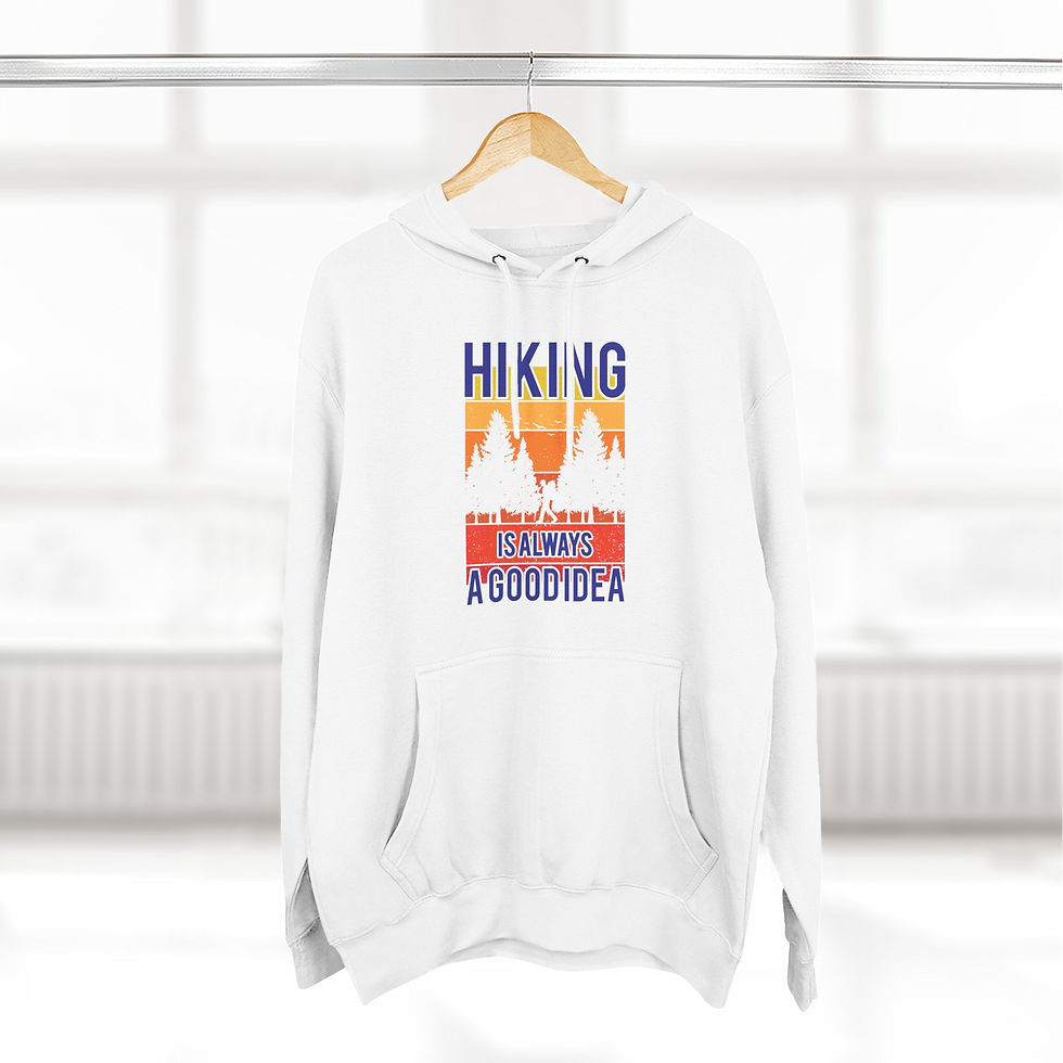 Thumbnail:  Explore Mountains Adventure Awaits Hoodie, Fleece Sweatshirt, Gift for Hikers