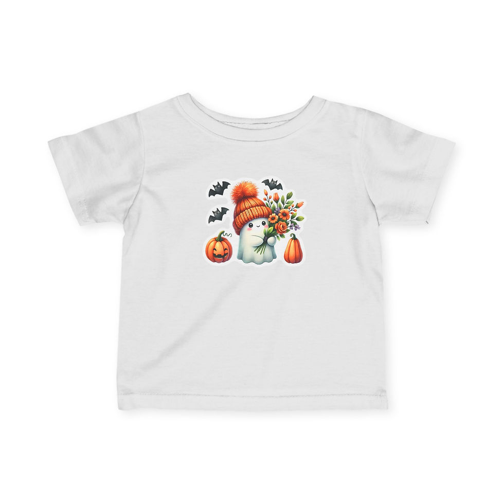 Thumbnail: Sweet & Spooky Infant T-Shirt, Halloween Baby Tee, Cute Toddler Shirt