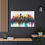 Thumbnail: Urban Skyline Matte Canvas Wall Art, Modern Decor, Gift for City Lovers