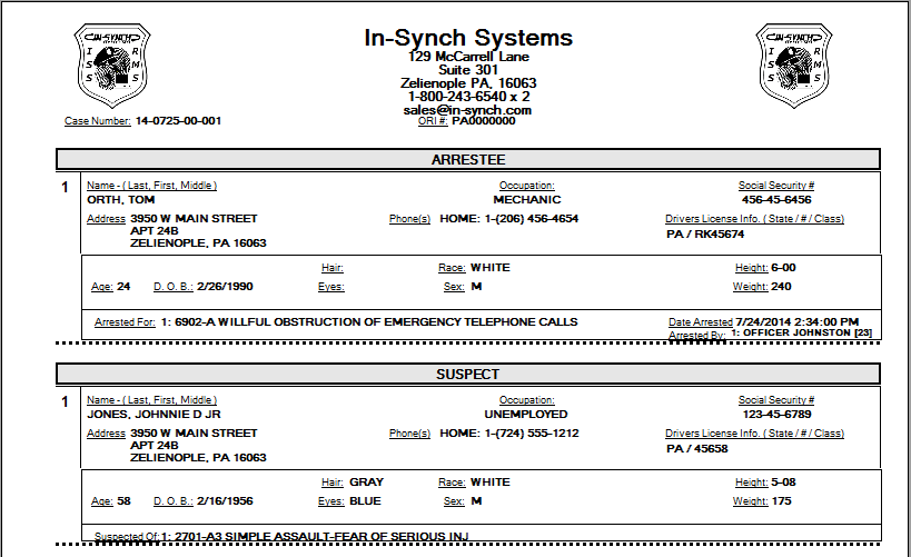 In synch rms