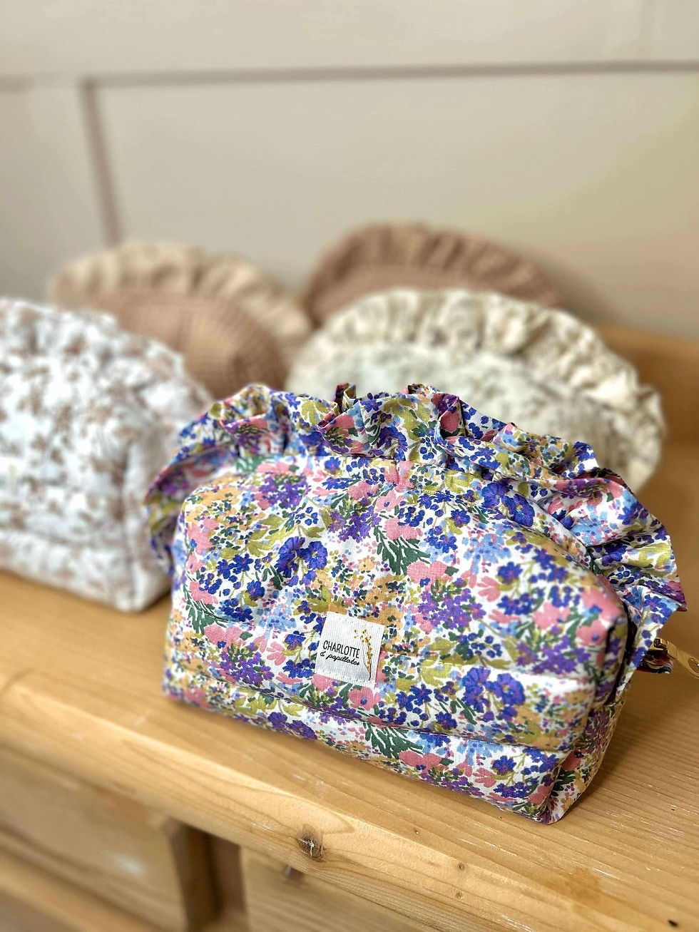 Thumbnail: PINK FOLIAGE TOILETRY BAG