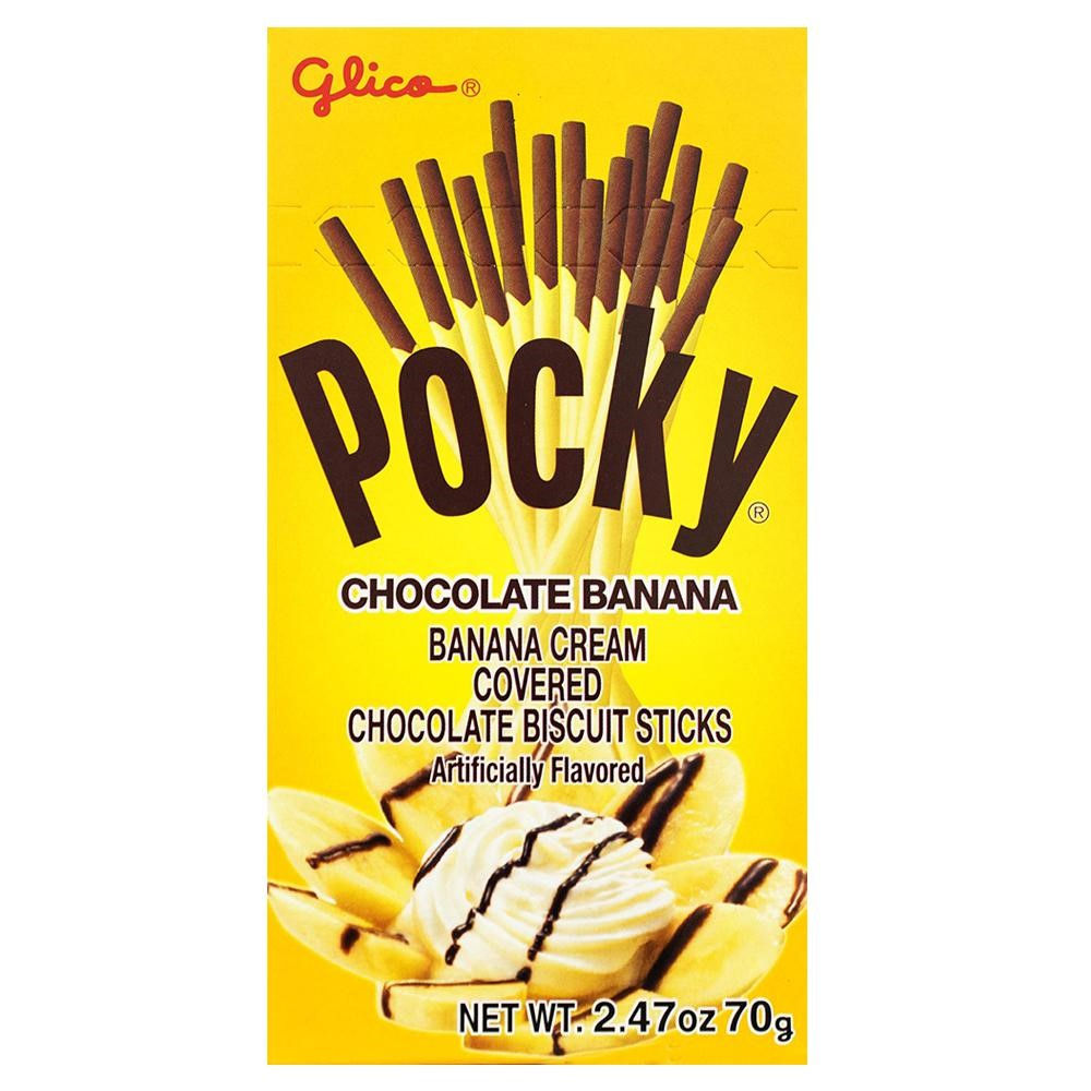 Glico Pocky - Chocolate Banana biscuit sticks - 70g