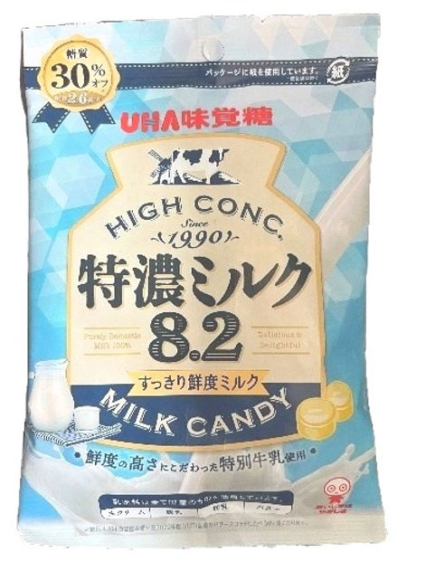 UHA Mikakuto 8.2 Milk Candy High Concentrated Milk Candy
