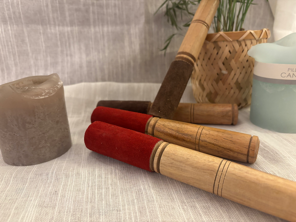 Miniature : Baton en cuire brun