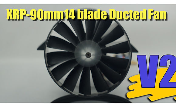 Unit Ix Rp XRP-90mm 14 blade fan unit V2 | X-Flight RC