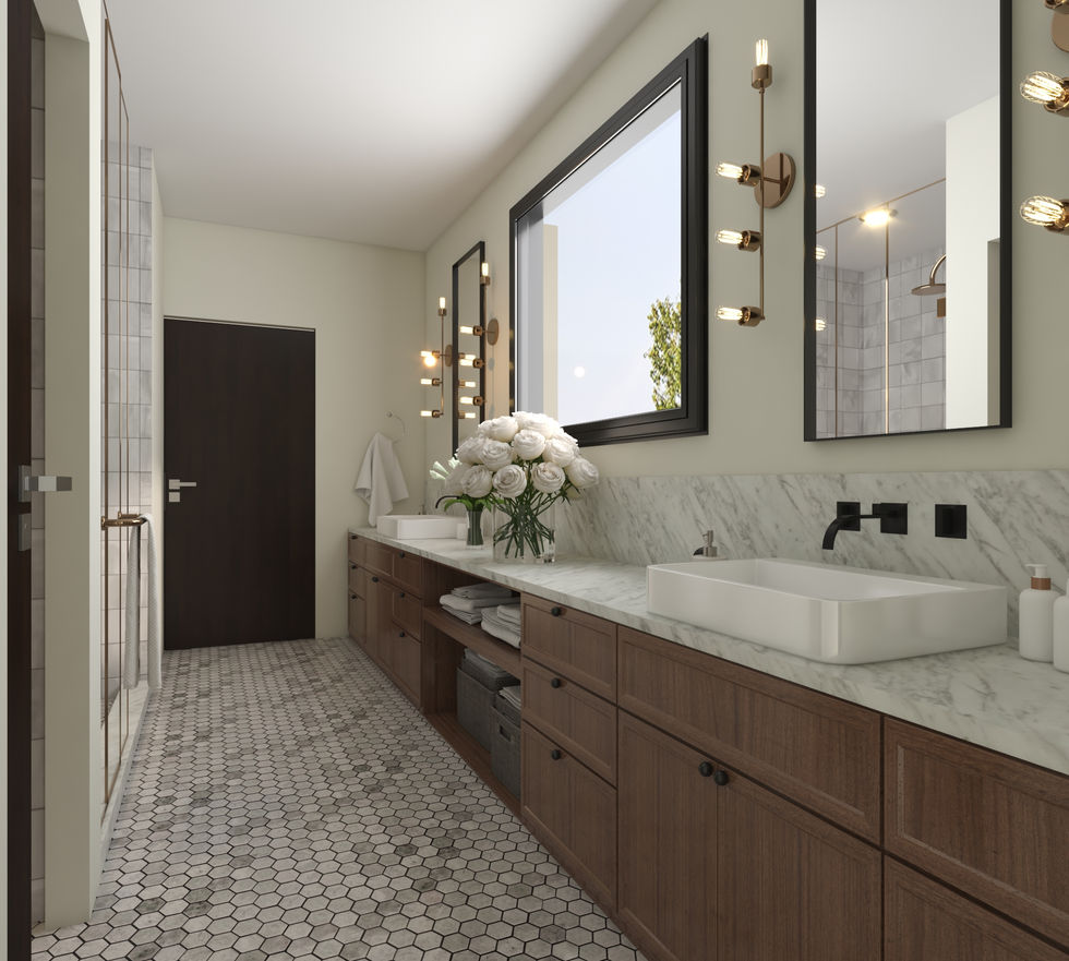 3D rendered Interior & Exterior design