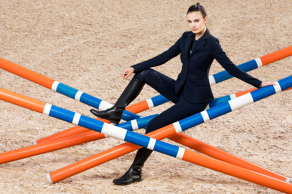 Equestrian Ella campaign Beijing