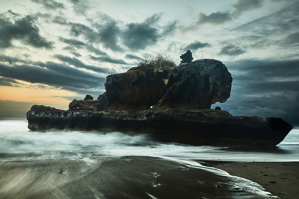Yeh Gangga Beach Sunset - Bali