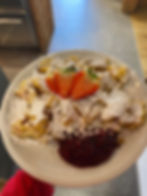 Kaiserschmarren mit Preiselbeermarmelade