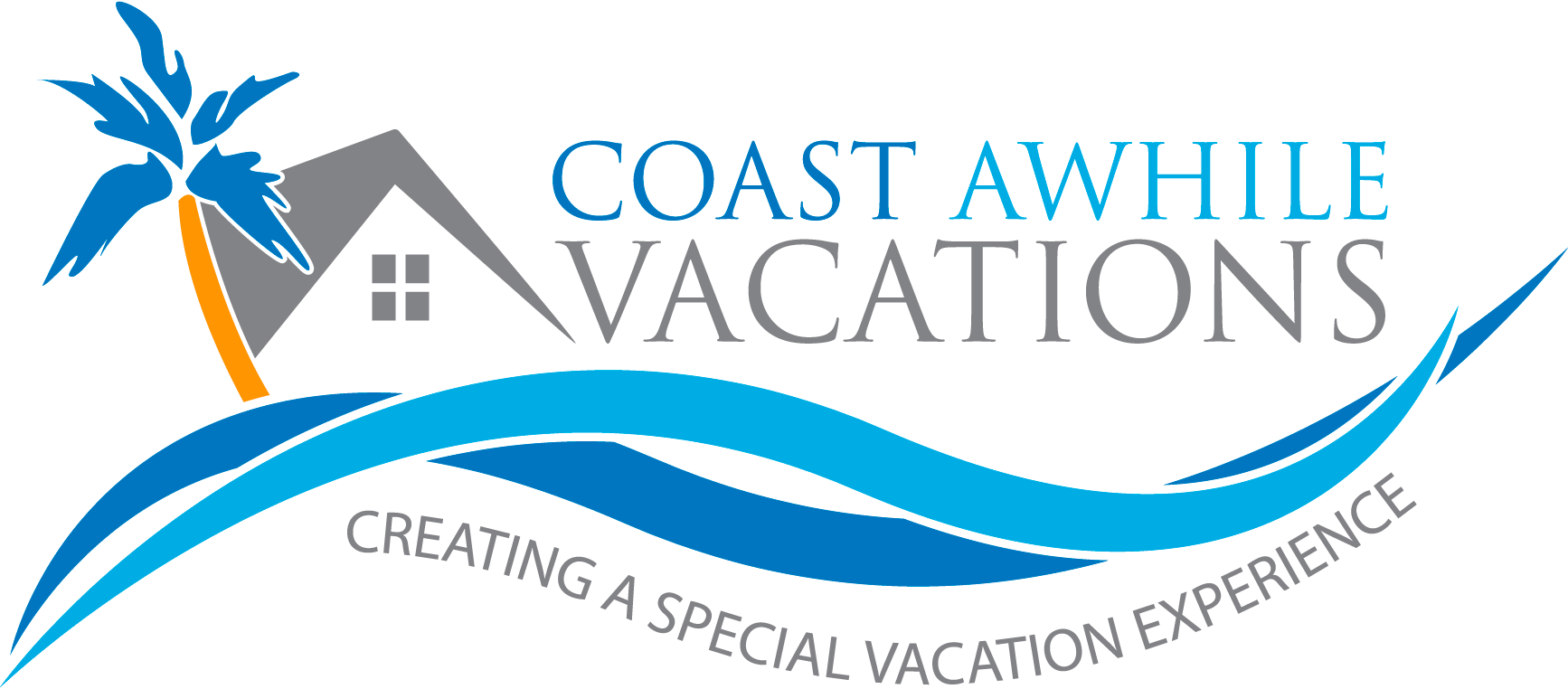 Coast Awhile Vacation Rentals logo