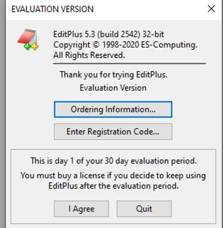 Edit Plus Setup