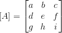 GATE matrix algebra