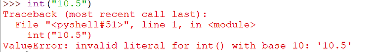Type Casting in Python