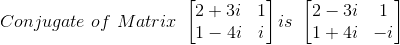 GATE matrix algebra