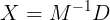 GATE matrix algebra