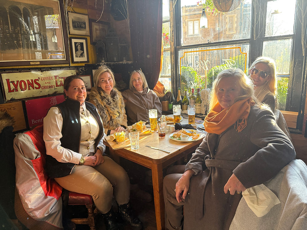 Hosted conversation over lunch