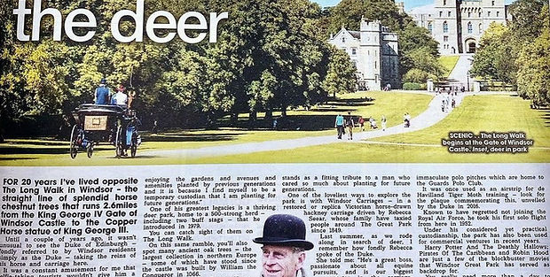 The Long Walk Carriage Prince Phillip