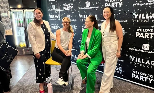 Rebecca Seear Panel Host at Wellness Event