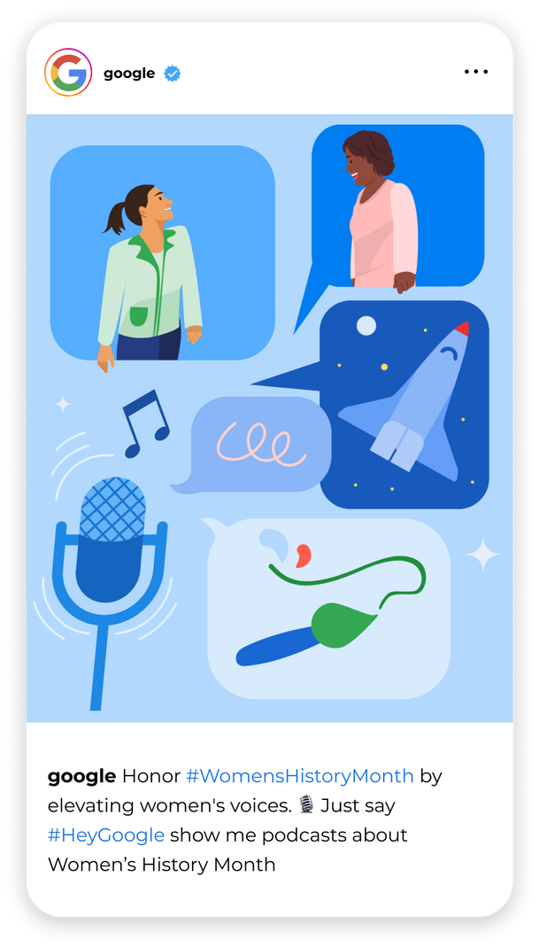 Google Assistant Social Media 8