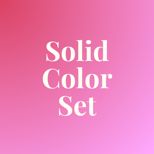 Solid Color Kit Solid Color Set | Hey Cute Hands