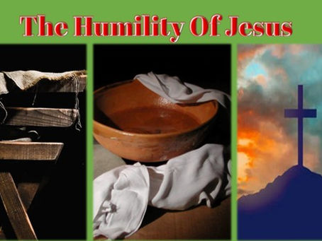 The Humility Of Jesus