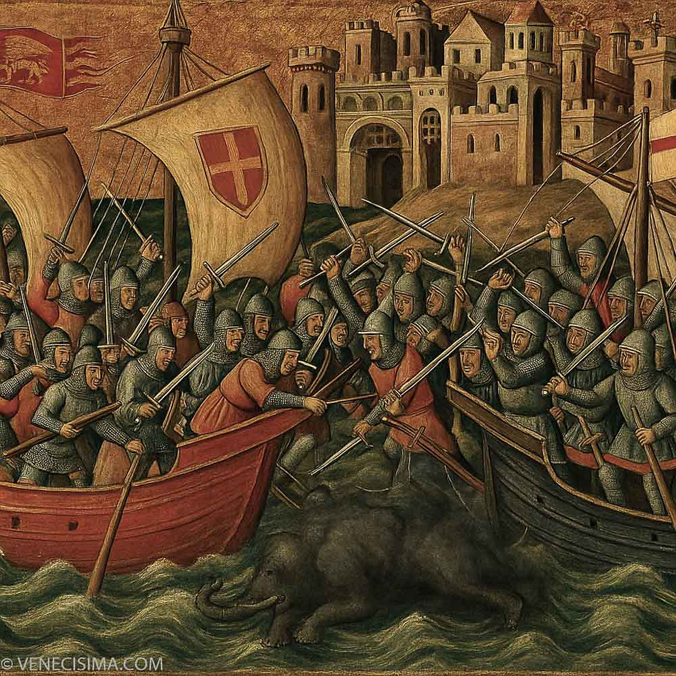 Guerra de San Saba entre Venecia y Génova