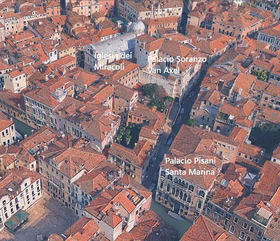 La zona en la actualidad ha cambiado poco en más de 500 años (Google)