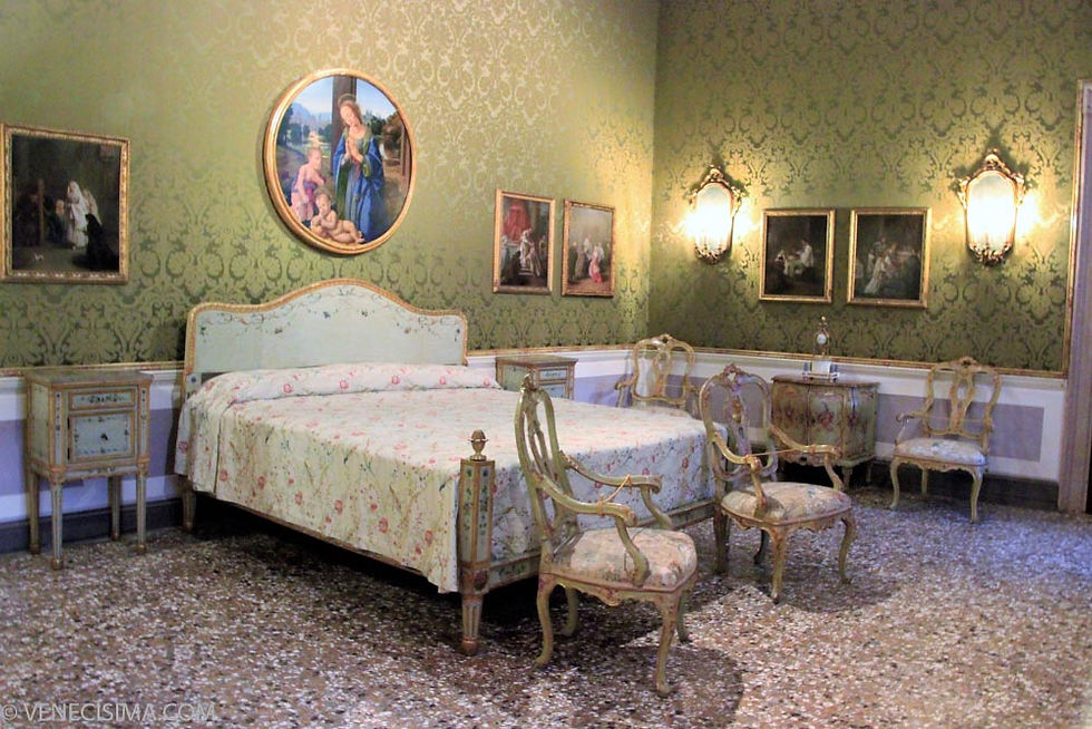 La "camara da letto" (dormitorio)