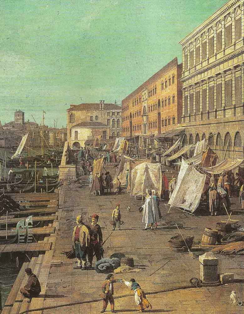 La Zecca en primer plano en la derecha