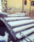 El puente con nieve