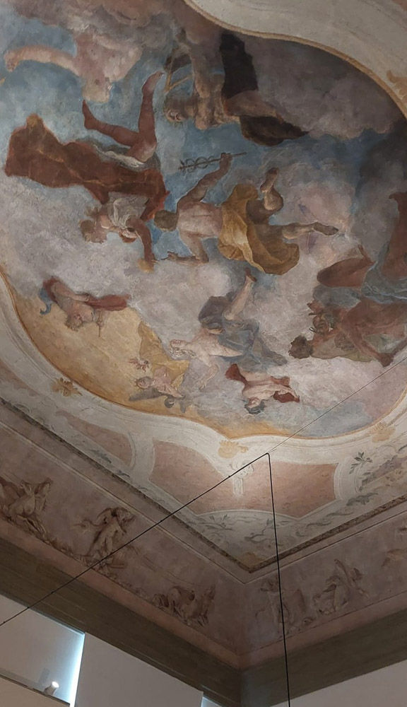 Techos del interior del palacio