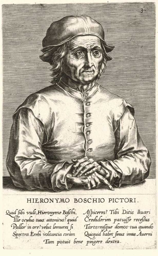 Retrato de Hieronymus Bosch (El Bosco)