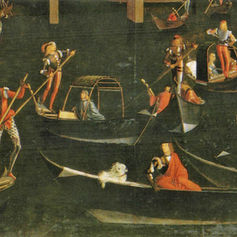 LOS GONDOLEROS MANTIENEN A RAYA AL MONSTRUO DE LA LAGUNA