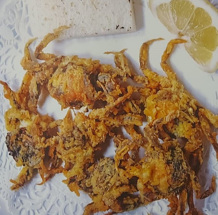 Moeche fritos
